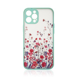 Design Case case for iPhone 13, blue flower cover