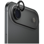 Szkło na aparat UNIQ Optix Aluminium Camera Lens Protector na iPhone 17 Air z aplikatorem - czarne