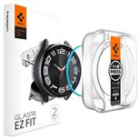 Spigen Glas.tR EZ Fit gehärtetes Glas für Samsung Galaxy Watch 6 Classic (43 mm) - 2 Stk.