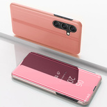 Clear View Case for Samsung Galaxy A26 Cover with Flip - Pink