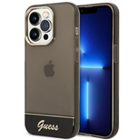 Guess GUHCP14LHGCOK iPhone 14 Pro 6.1 &quot;black / black hardcase Translucent