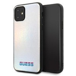 Guess GUHCN65BLD iPhone 11 Pro Max Silber/Silber Hartschale Iridescent