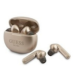 Guess GUTWS1CGO TWS Bluetooth-Kopfhörer + gold/goldene Dockingstation