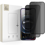 Szkło prywatyzujące Tech-Protect Anti Spy Glass Pro+ 2-pack na iPhone 16e / 14 / 13 Pro / 13 - czarne
