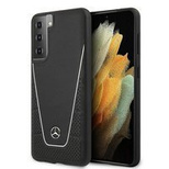 Mercedes Dynamic Line Hülle für Samsung Galaxy S21+ - Schwarz