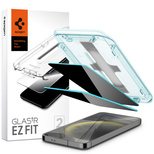 Spigen Glas.tR EZ Fit Privacy Tempered Glass for Samsung Galaxy S24 - 2 pcs.