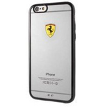 Ferrari Hardcase FEHCP6LBK iPhone 6/6S Plus Rennschild transparent schwarz