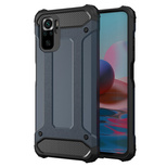 Hybrid Armor armored hybrid case cover Xiaomi Redmi Note 11 Pro+ 5G (China) / 11 Pro 5G (China) / Mi11i HyperCharge / Poco X4 NFC 5G blue