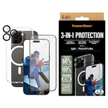 PanzerGlass Bundle 3in1 iPhone 16 Pro Max 6.9&quot; D3O Hardcase + Screen Protector UWF+ Lens B1294+2864+1284