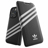 Adidas OR Booklet Case PU iPhone 14 Pro schwarz/weiß 50196