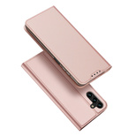 [RETURNED ITEM] Dux Ducis Skin Pro Case for Samsung Galaxy A14 4G / 5G Flip Cover Card Wallet Stand Pink