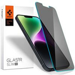 Szkło hartowane Spigen Glas.tR Slim Privacy na iPhone 13 / 13 Pro / 14 / 16e