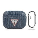 Guess GUACAPTPUJULDB AirPods Pro decken die marineblaue/dunkelblaue Jeanskollektion ab