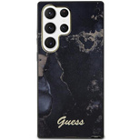 Guess GUHCS23LHTMRSK S23 Ultra S918 schwarz/schwarz Hartschalenkoffer Golden Marble Collection