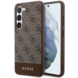 Guess GUHCS23SG4GLBR Samsung Galaxy S23 Hülle – Braun
