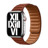 Apple MP853AM/A magnetic leather strap for Apple Watch 45 / 42 mm S/M - brown