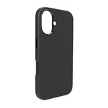 Puro Icon Mag Pro Liquid Silicone Case for iPhone 17, MagSafe Compatible, with Camera Protection and Aluminum Buttons - Black