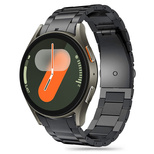 Tech-Protect Edelstahlarmband für Samsung Galaxy Watch 4/5/5 Pro/6/7/FE – Schwarz