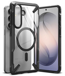 Ringke Fusion X Magnetic MagSafe Case for Samsung Galaxy S26+ - Clear Black