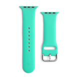 Silikonarmband APS für Apple Watch 42/44/45mm Uhrenarmband - Minze
