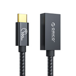 Adapter Orico CAF31 USB-C - USB-A 3.1 Gen 2 10Gbps 1m OTG - czarny