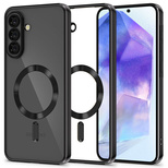 Tech-Protect MagFlex MagSafe Hülle für Samsung Galaxy A57 5G – Transparent Schwarz