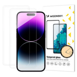 Wozinsky Tempered Glass 2er-Pack für iPhone 16 Pro / 17 Pro / 18 Pro
