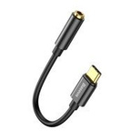 Baseus L54 adapter for USB-C headphones / mini jack 3.5mm DAC 24 bit 48 KHz - black