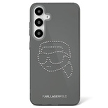 Case Karl Lagerfeld Rhinestones Karl Head Logo Samsung Galaxy S25 black