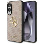 Guess Big 4G Logo Classic Logo Schutzhülle für Samsung Galaxy S25 Edge, Pink