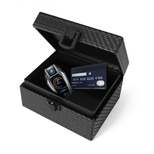 Tech-Protect V3 RFID-Box für Autoschlüssel – schwarzes Carbon