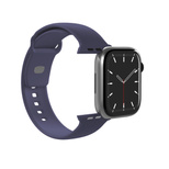 Puro Icon Armband für Apple Watch 44/45/46/49 mm – Marineblau