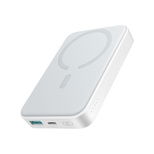Joyroom JR-W020 Powerbank 20W 10000mAh MagSafe + USB-C - USB-C-Kabel 0,25 m - weiß