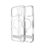 Etui ZAGG Crystal Palace Snap KS MagSafe z podstawką na iPhone 17 Pro Max - przezroczyste