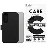 CARE by PanzerGlass Feature Tango 2in1 Wallet Qi Case für Samsung Galaxy S25 Edge - Schwarz