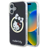 Hello Kitty IML Fun Bow Magsafe Hülle für iPhone 16 – Schwarz