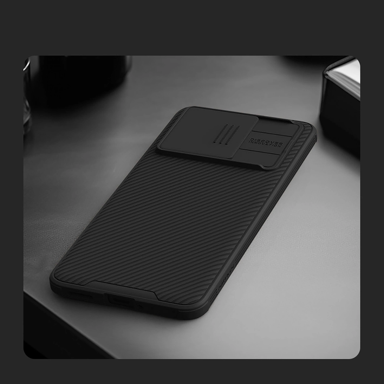 Phone in Nillkin CamShield Pro Case