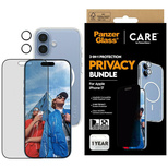 Zestaw ochronny CARE by PanzerGlass Flagship Privacy 3w1 Etui+Szkło Prywatyzujące+Lens na iPhone 17