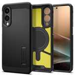 Spigen Tough Armor MagSafe Hülle für Samsung Galaxy S25 Edge - Schwarz