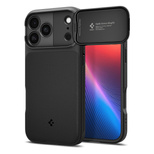 Spigen Optik Armor MagSafe Hülle für iPhone 17 Pro - Schwarz