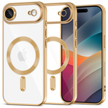 Tech-Protect MagFlex MagSafe Case für iPhone 17 Air - Transparent Gold