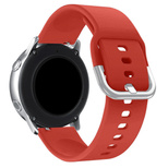 Silikonarmband TYS Smartwatch-Band universal 22mm rot