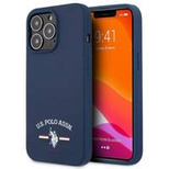 US Polo USHCP13LSFGV iPhone 13 Pro / 13 6,1" granatowy/navy Silicone Collection