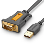 [RETURNED ITEM] Ugreen adapter cable USB-A - DB9 RS-232 1.5m gray (CR104)