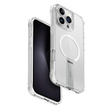 Uniq Eleva with Vertica Stand Case for iPhone 16 Pro Max - Transparent