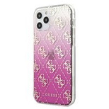 Guess GUHCP12LPCU4GGPI iPhone 12 Pro Max 6.7&quot; pink/pink hardcase 4G Gradient