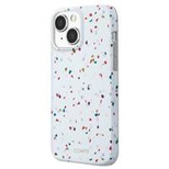 Uniq Coehl Terrazzo Hülle für iPhone 13 – weiß