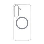 Etui silikonowe Samsung Clear Magnet Case GP-FFS931YCATW z ringiem magnetycznym do Samsung Galaxy S25 - przezroczyste