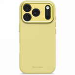 Decoded AntiMicrobial Silicone Backcover MagSafe for iPhone 17 Pro - Yellow