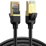 Ugreen NW107 RJ45/Cat 7 F/FTP Netzwerkkabel 15 m – Schwarz - OUTLET